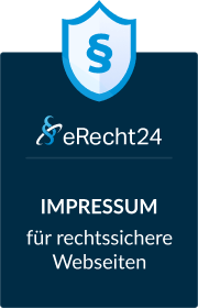 eRecht24 - Impressum für rechtssichere Webseiten